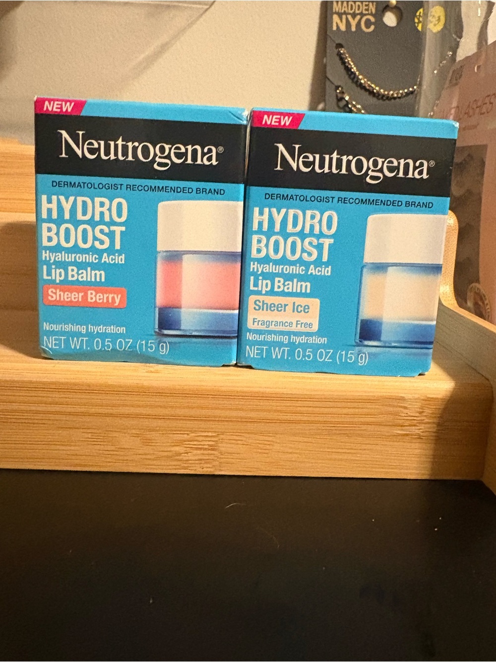 💙 Neutrogena Hydro Boost Hyaluronic Acid Lip Balm Duo – NEW 💗❄️